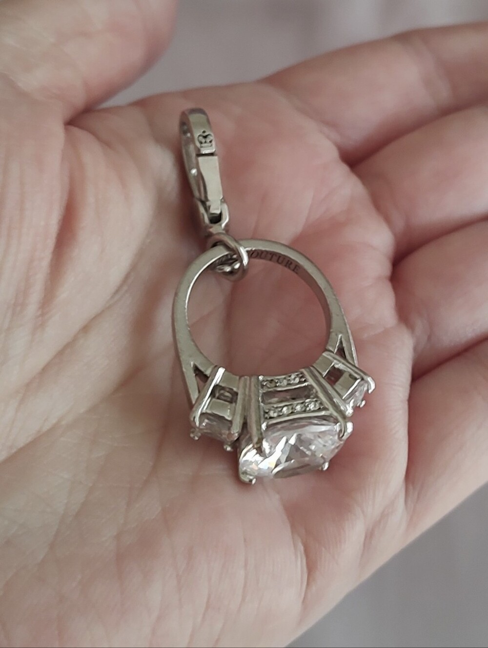 Vintage Juicy Couture Engagement Ring Charm
